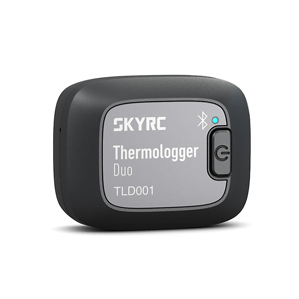 SkyRC TLD001 Duo Bluetooth Thermometer Dual Channel 96 Working Hours for Mesure Temperature Data of 