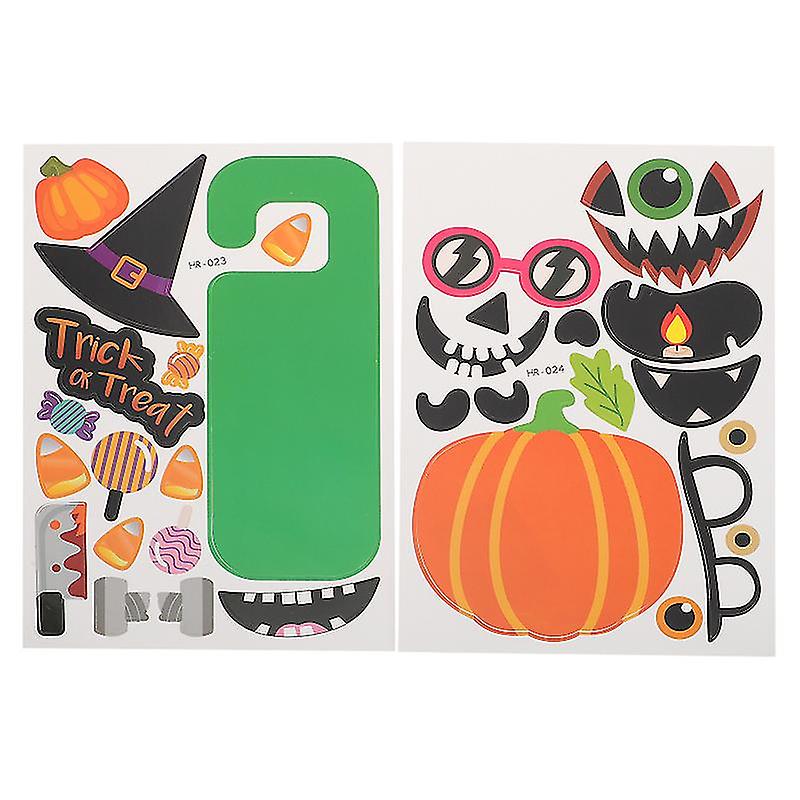 3set Halloween Decals For Halloween Decorations