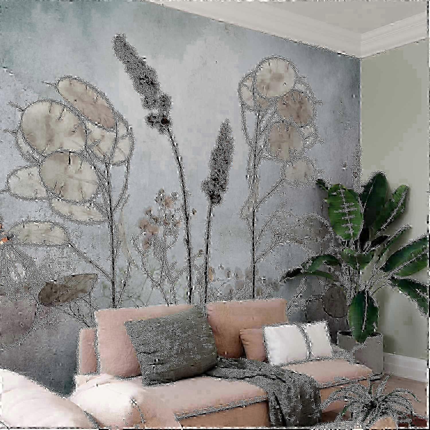 Mural mural - Lunaria în luncă