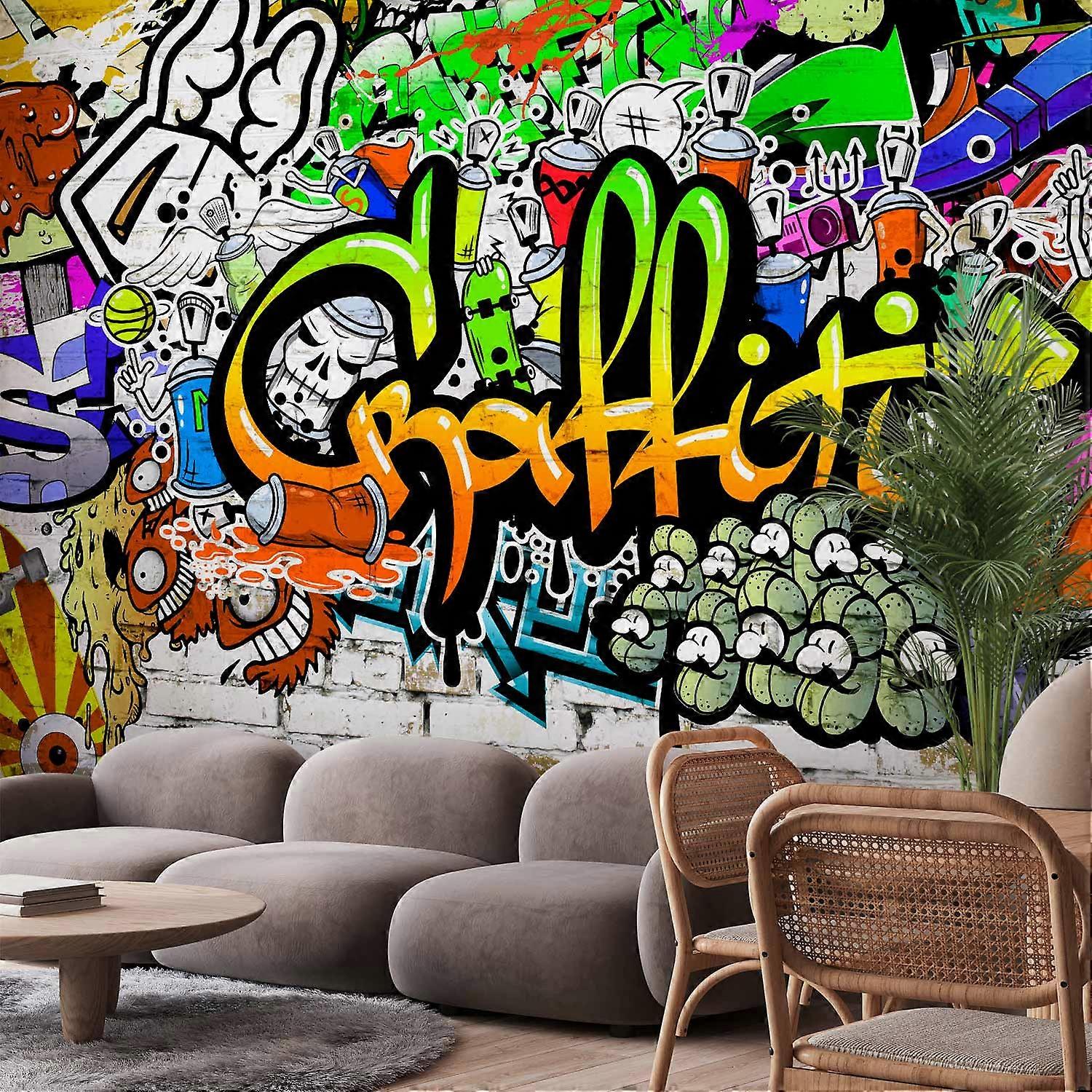 Falfestmény - graffiti a falon