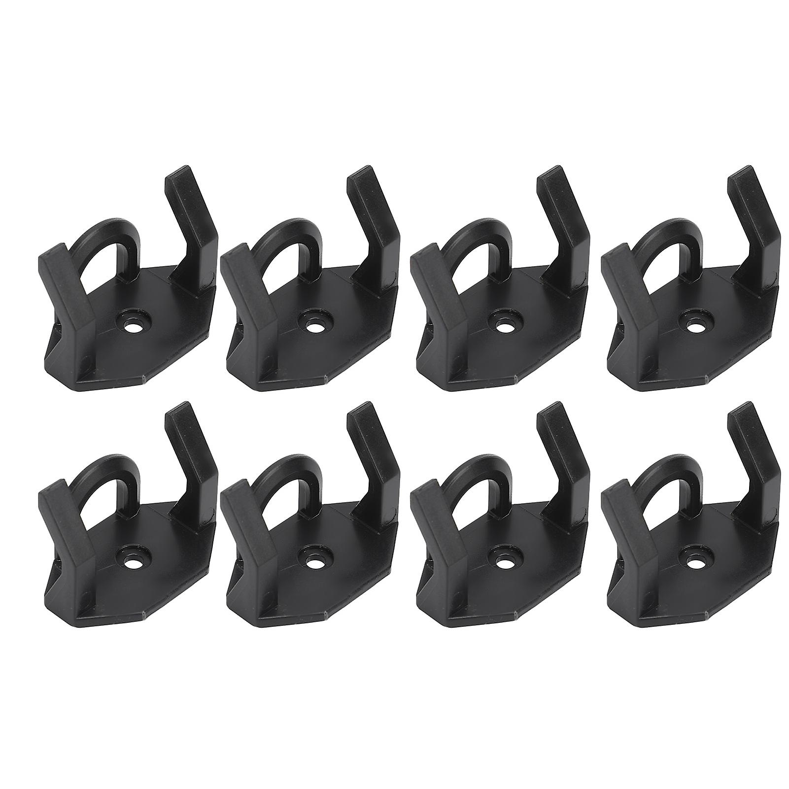 8 Pack Adhesive Hat Hooks for Wall Strong Hold Minimalist Simple Installation Cap Rack 