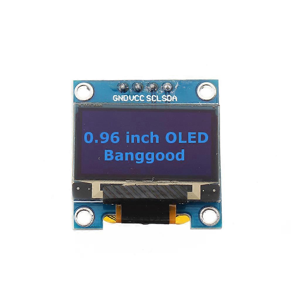 10Pcs Blue 0.96 Inch Oled I2c Iic Communication Display 128*64 Lcd Module