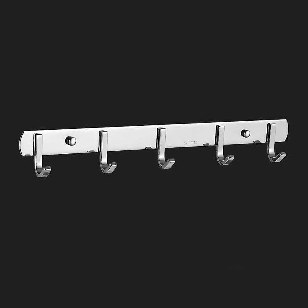 5-Hook Wall-Mounted Coat Rack,Towel Hook(37cm)