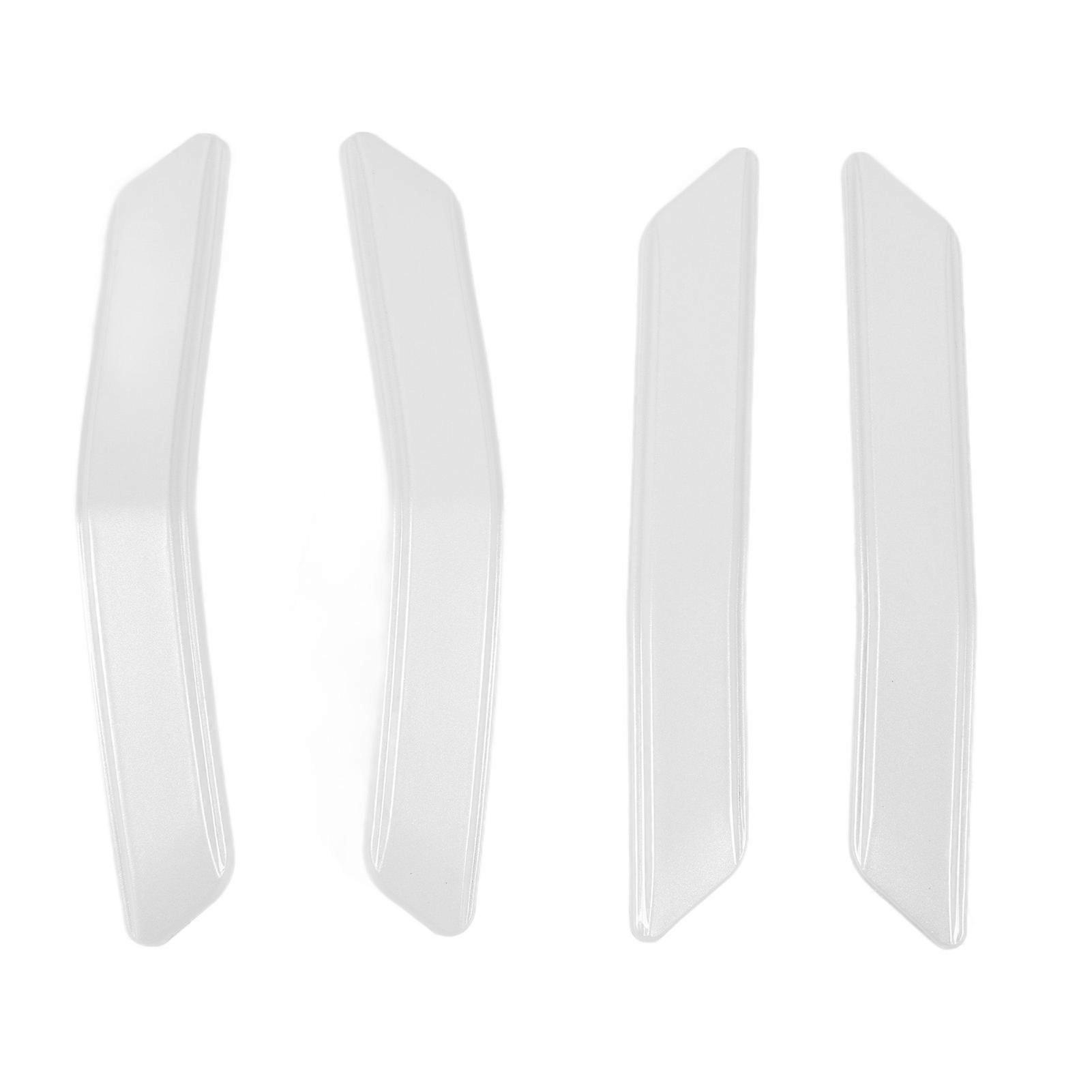 4pcs Car Door Edge Guards Anti Scratch Protector Trim Replacement for Tesla Mode Y 2021 to 2023 White E2U412