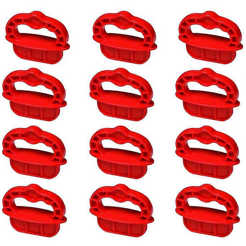 12pcs Planche De Terrasse Anneaux D’entretoise Platelage Anneaux D’alignement Outils Portables De Terrasse 1/4 Pouce
