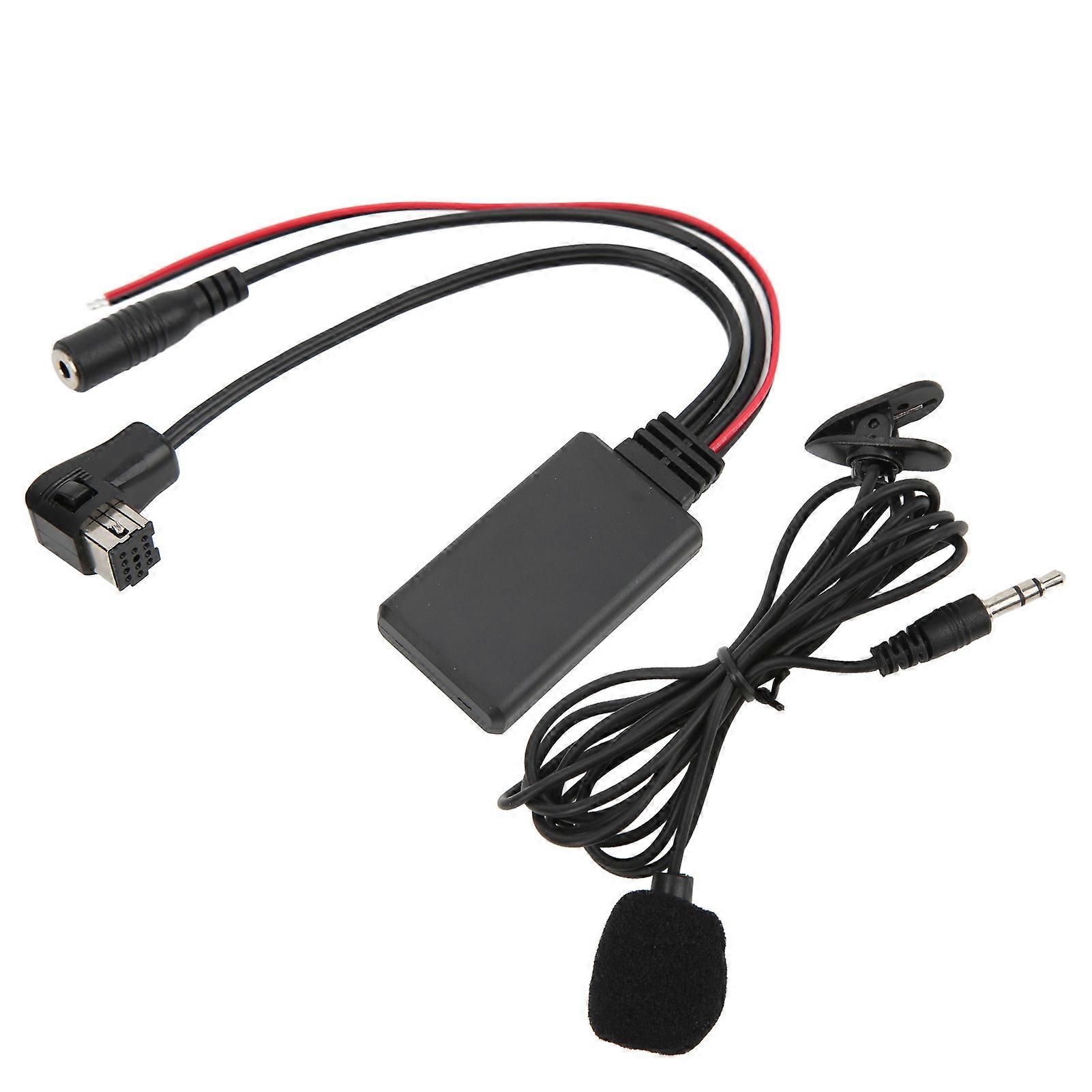 150cm Bluetooth Aux IN Adapter Cable with Microphone Replacement for Pioneer DEHP Series Car Radio 11Pin IPBUS Port