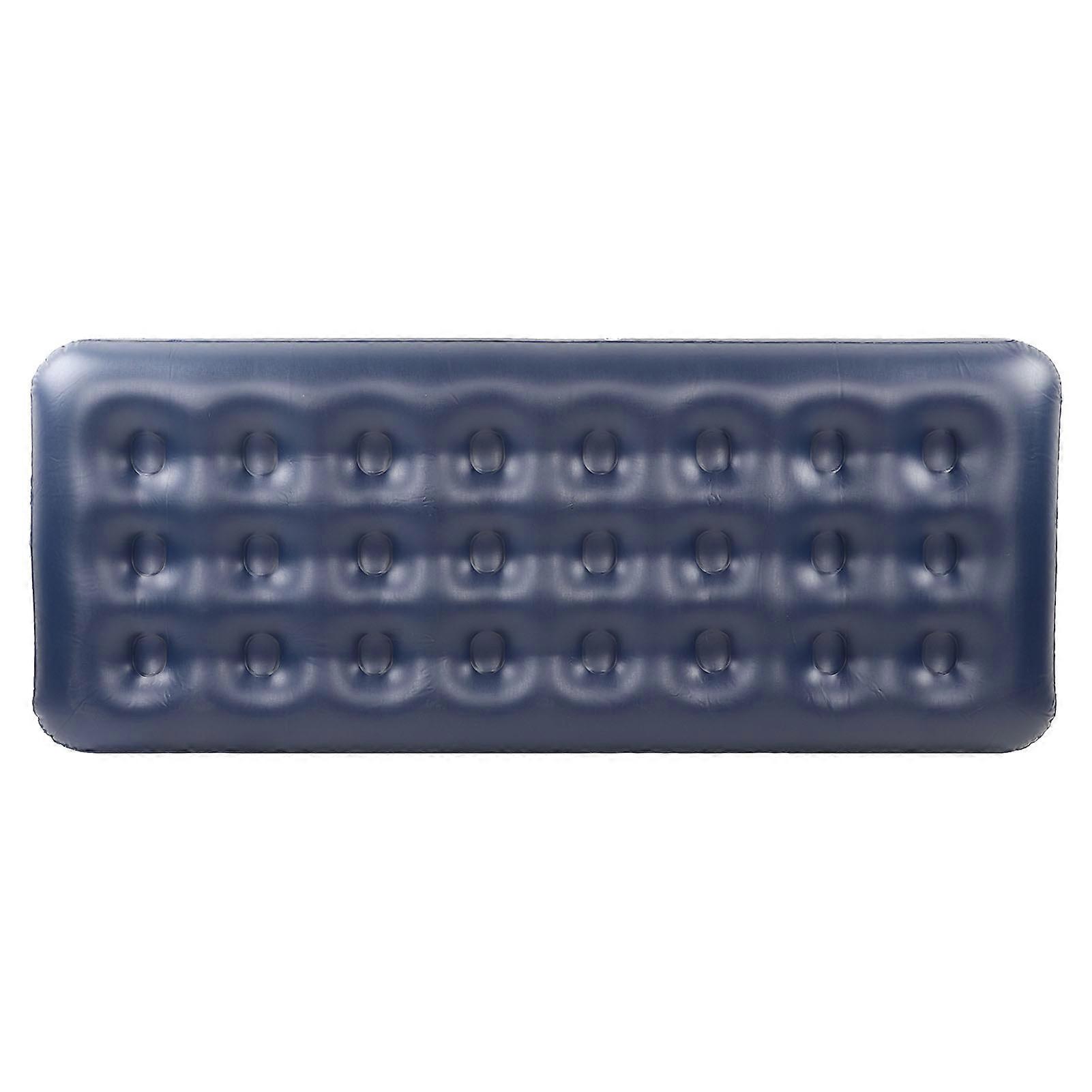 Inflatable Mattresses Thickened High Resilience Flocked Top Easy To Inflate Camping Portable Sleeping Mat