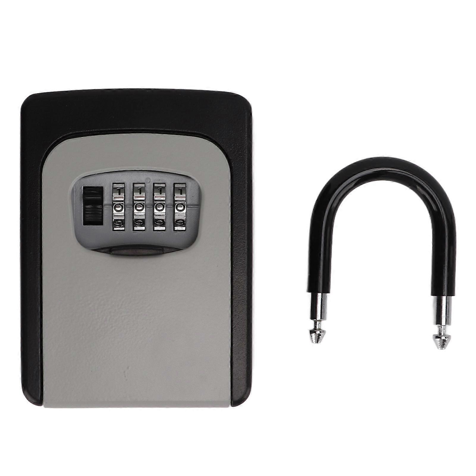 Safe Key Lock Storage Box Wall Mount Large Capacity Safety Code Locker Multifunction For Home Cabinet Warehouse