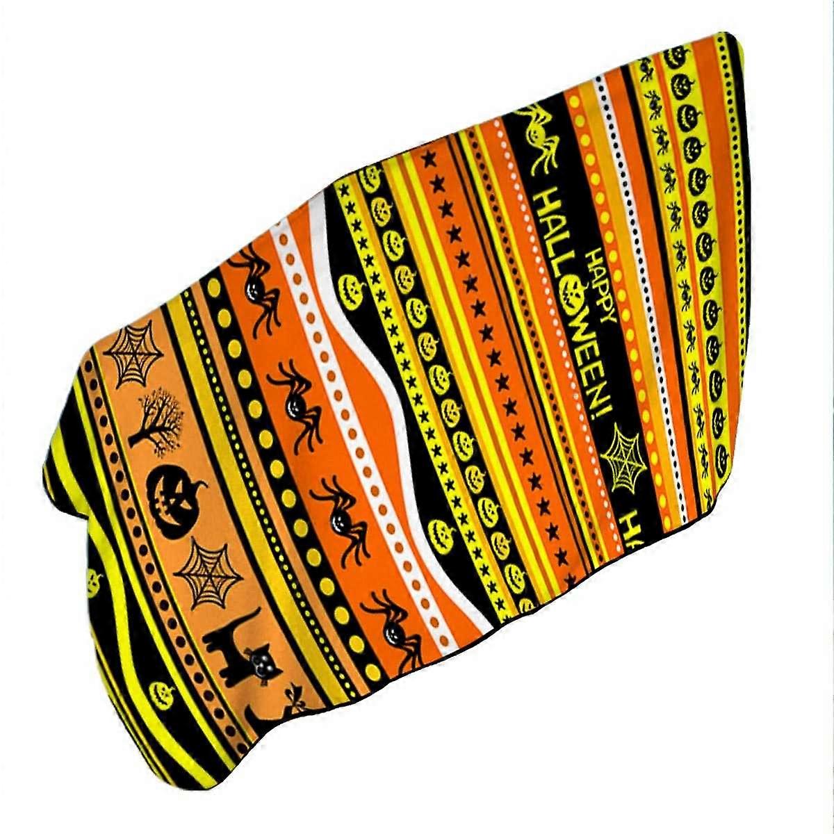 万圣节快乐设计超细纤维沙滩巾