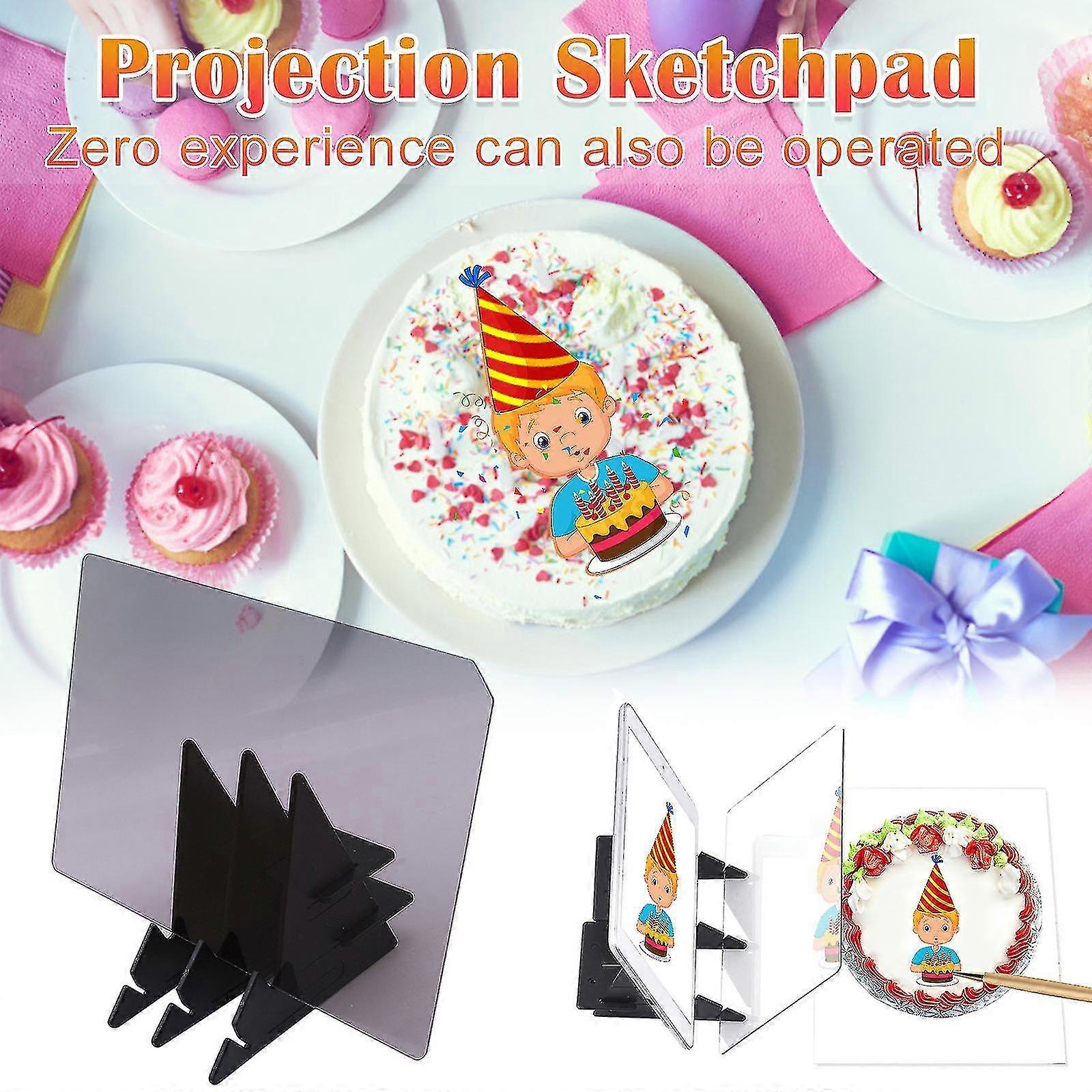 Diy Optical Dessert Projector Copy Board Projector Painting Trace-and Draw Gifts