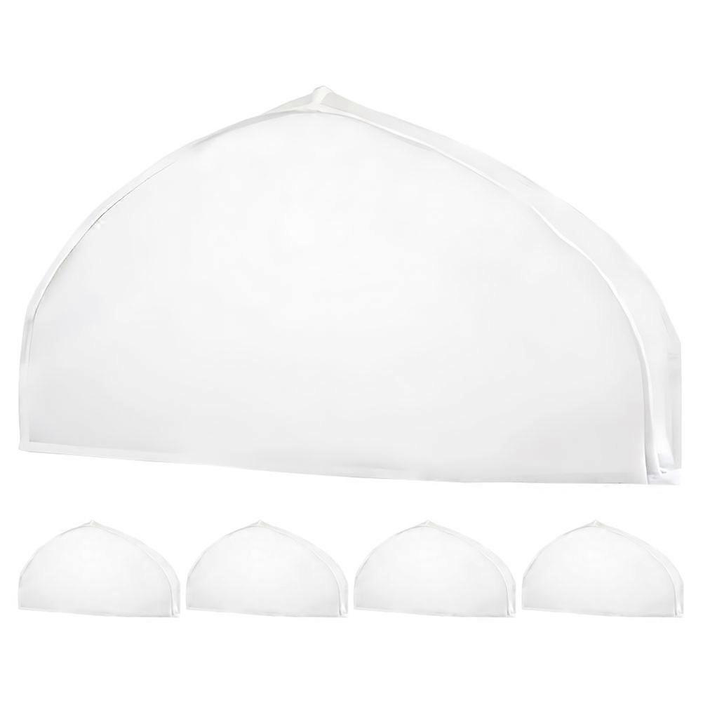 5 יחידות בגדים כיסויי כתף בגדים כיסויי אבק בגדים שקיות אבק תיקי בגדים