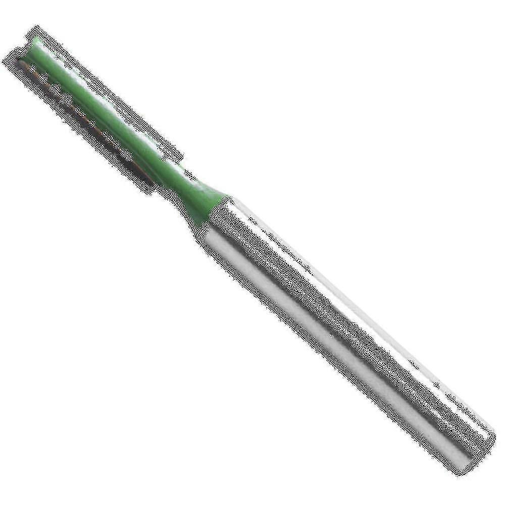 5pcs 6mm Shank Single Straight Bit Double Flute Milling Cutter