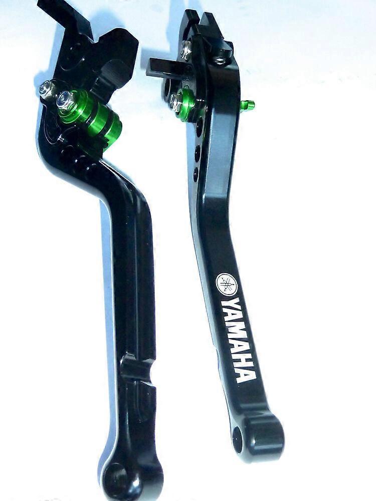YAMAHA MT-03 2006-2015 LONG NOIR LEVIER DE FREIN & EMBRAYAGE SET RACE TRACK GRAVÉ