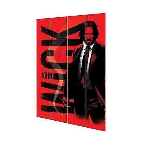 John Wick Grunge Plaque