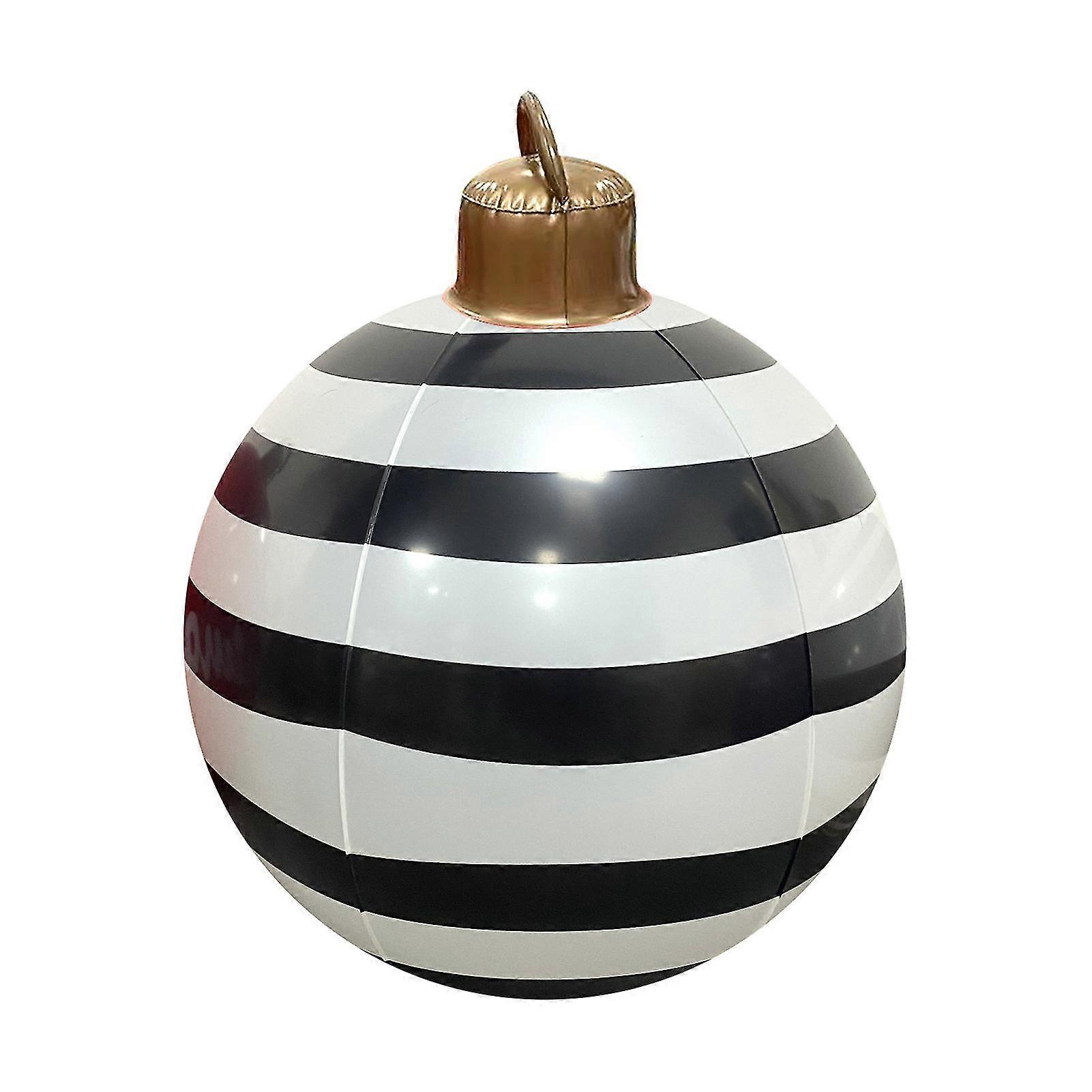 gigantisk jul pvc oppblåsbar dekorert ball, jul oppblåsbare utendørs dekorasjoner