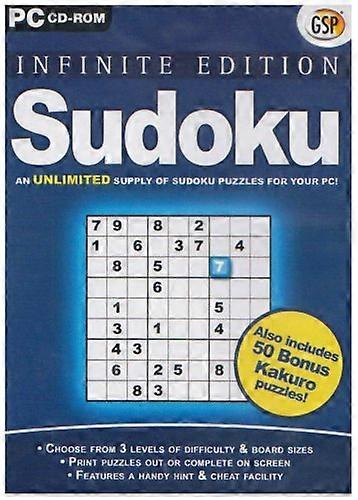 Infinite Sudoku (PC) - New & Sealed
