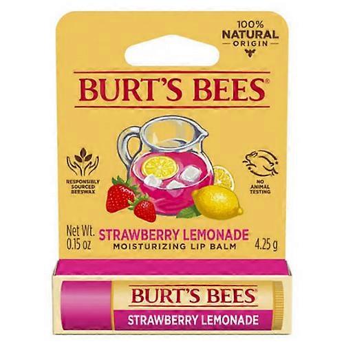 Burts Bees 草莓柠檬水润唇膏,0.15 盎司