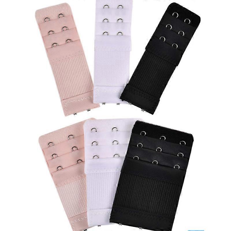 INF Bra Extension 3 Rows 2 Hooks3 Rows 3 Hooks 6-Pack