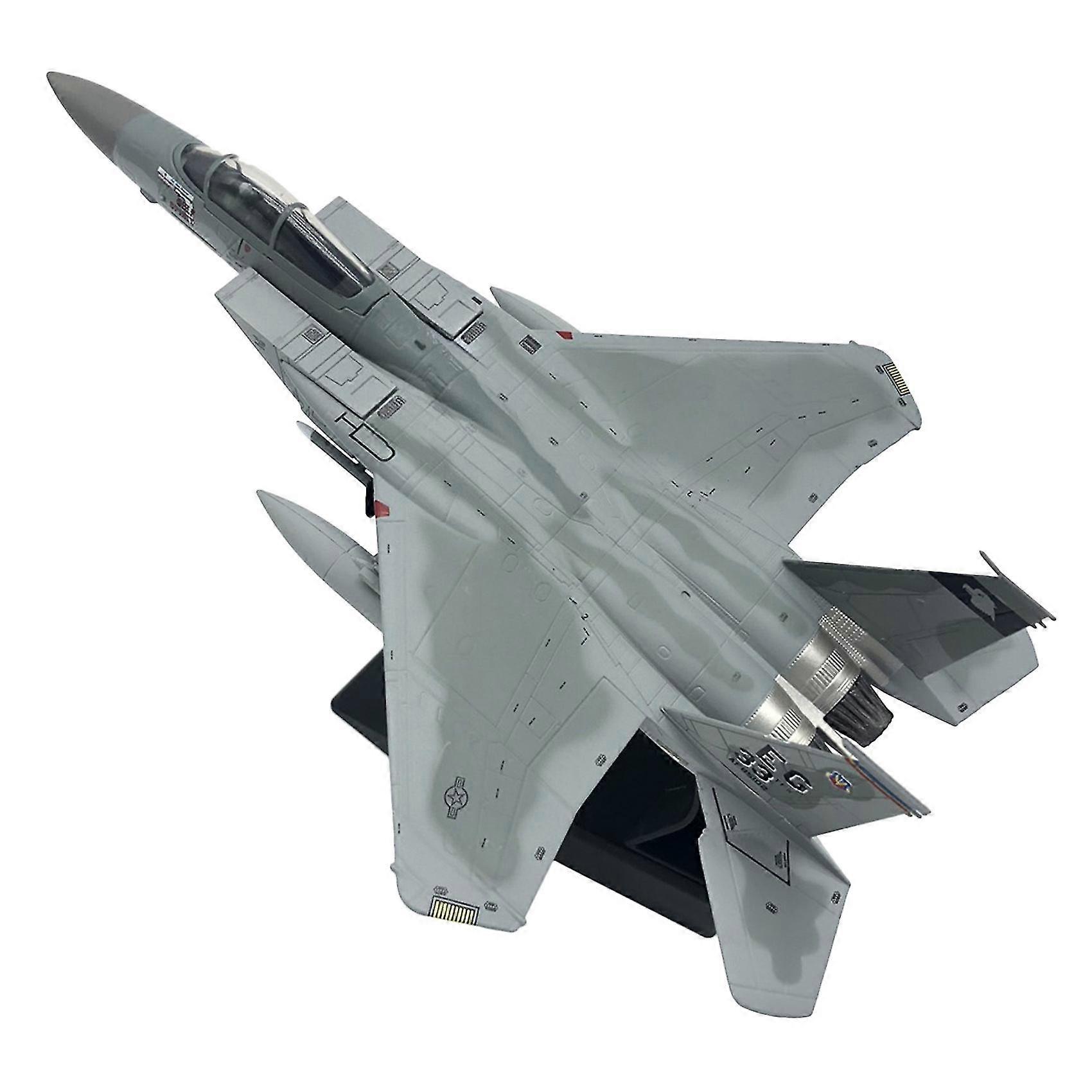 1/100 Schaal Vliegtuigen F15 Eagle Amerikaanse Marine Vliegtuigen Model Voor Cadeau