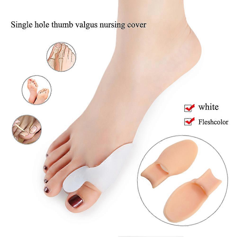 2 Pcs/ Set Bunion Relief Silicone Gel Big Toe Protectors For Bunions Treatment Bunion