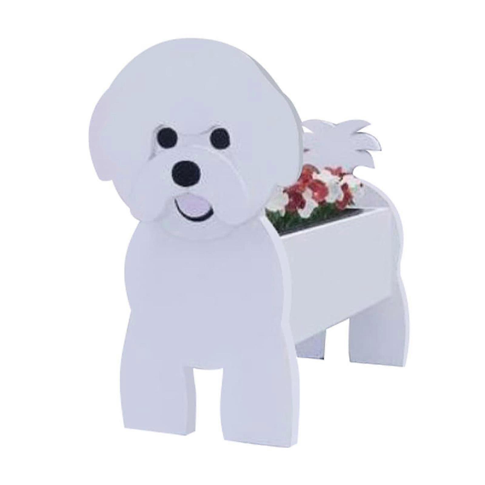 الكلب الغراس الأواني النباتية، 7 * 10.5in لطيف الكلب الغراس لحديقة زهرة، مكتب ديكور المنزل هدية