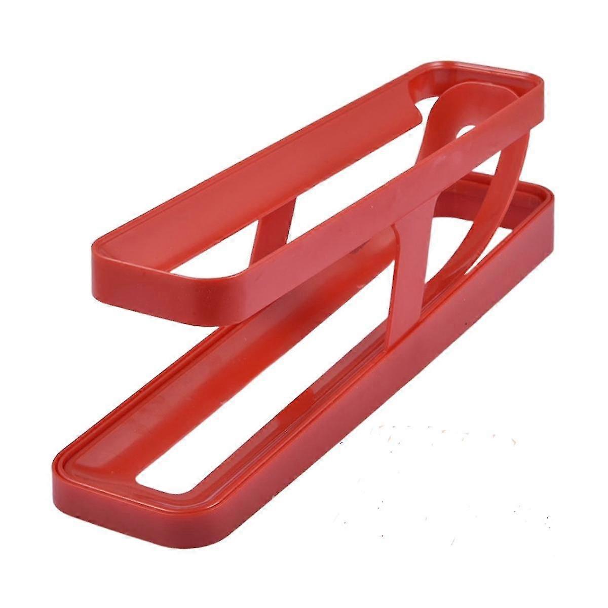 Automatic Scrolling Egg Rack Holder Storage Box Egg Basket Container Organizer Rolldown Refrigerato