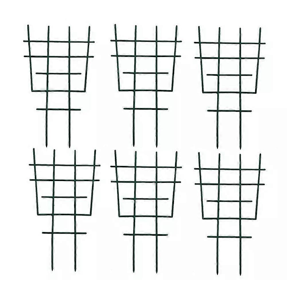 6Pcs Plant Plastic Support Brackets Climbing Trellis Flower Stands Garden Tool KAESI