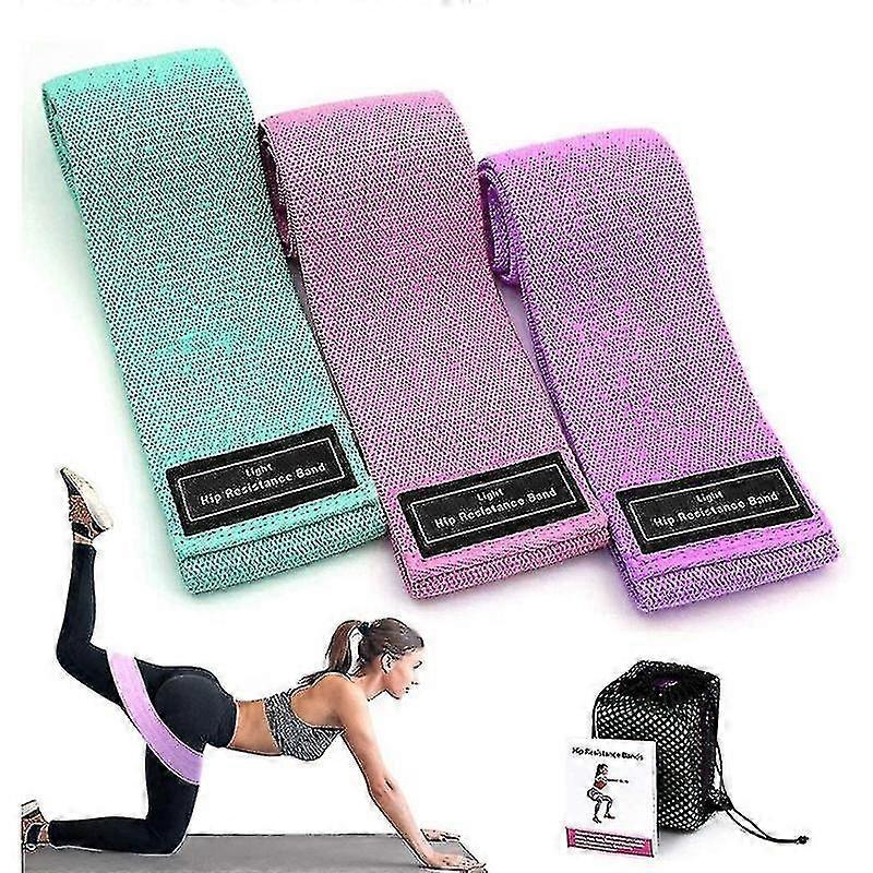 Glute Fabric Resistance Hip Band For Legs And Butt Fabric Booty Bands For Women Men Exercise Heavy Thick Cloth Squat Band Circle