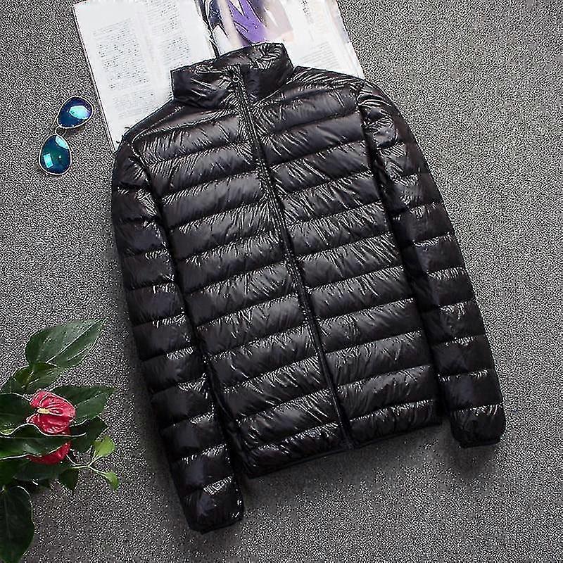 Men Down Jacket, Autumn Down Coat, Light Down Jackets, Warm Outerwear