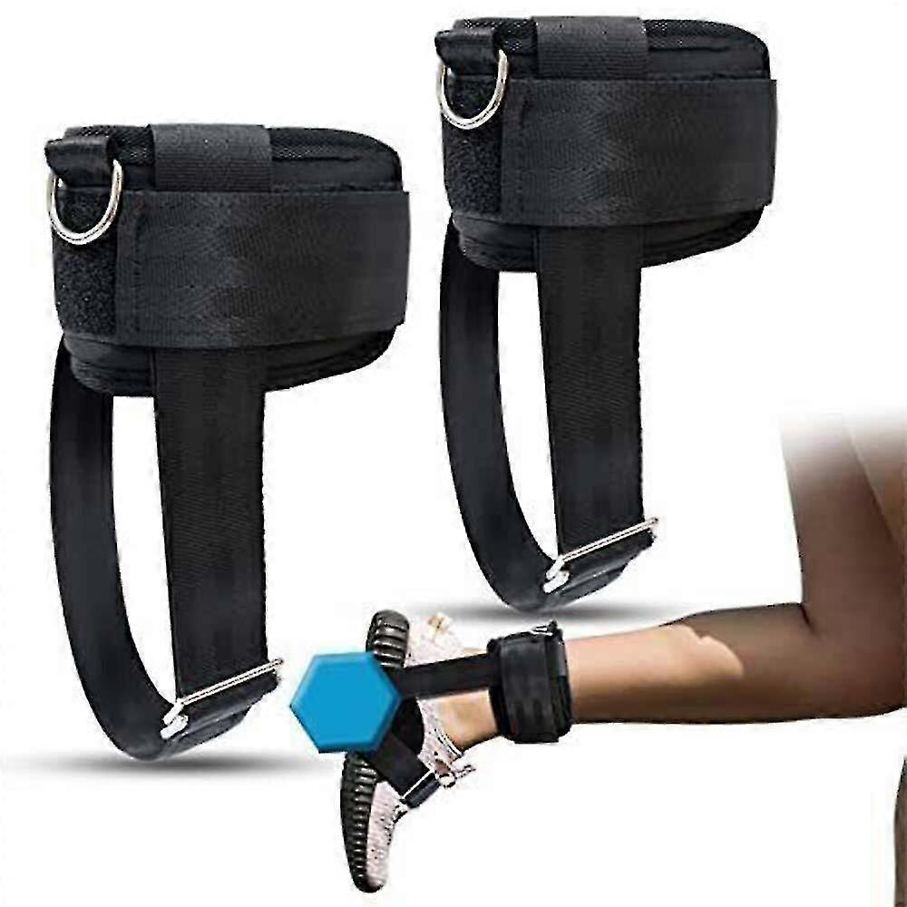 Adjustable Weight Dumbbell Lifting Ankle Strap Leg Curl Unlock Workout Traning