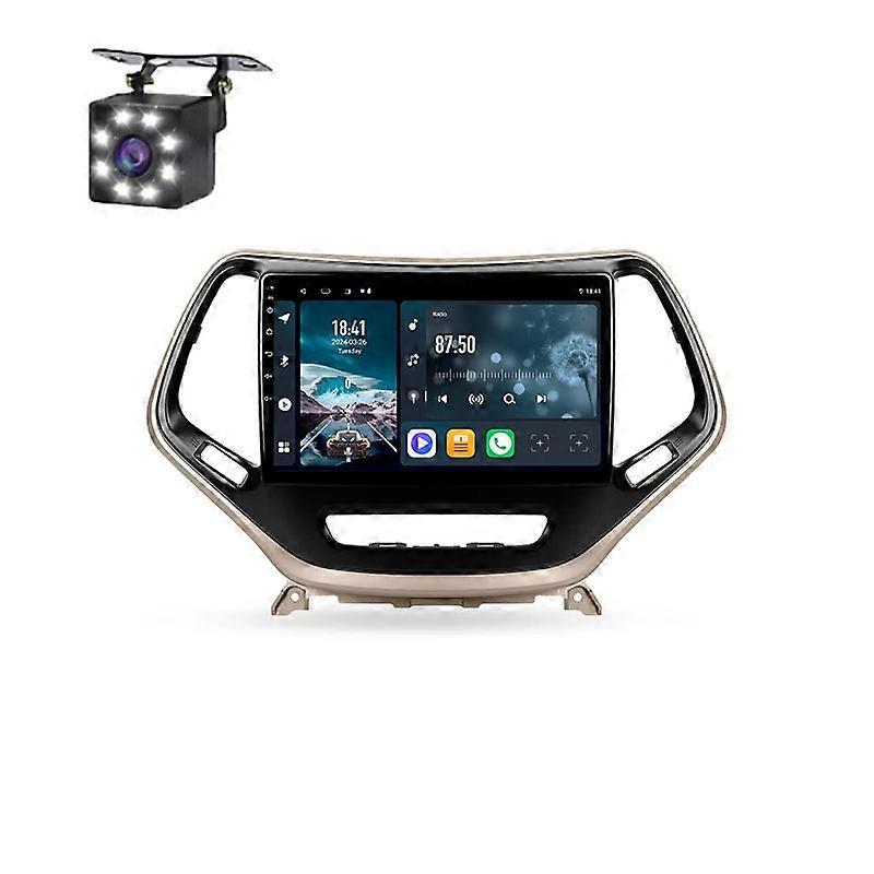 Car Radio Multimedia For Jeep Cherokee 5 KL 2014 - 2018 Video Carplay Navigation GPS