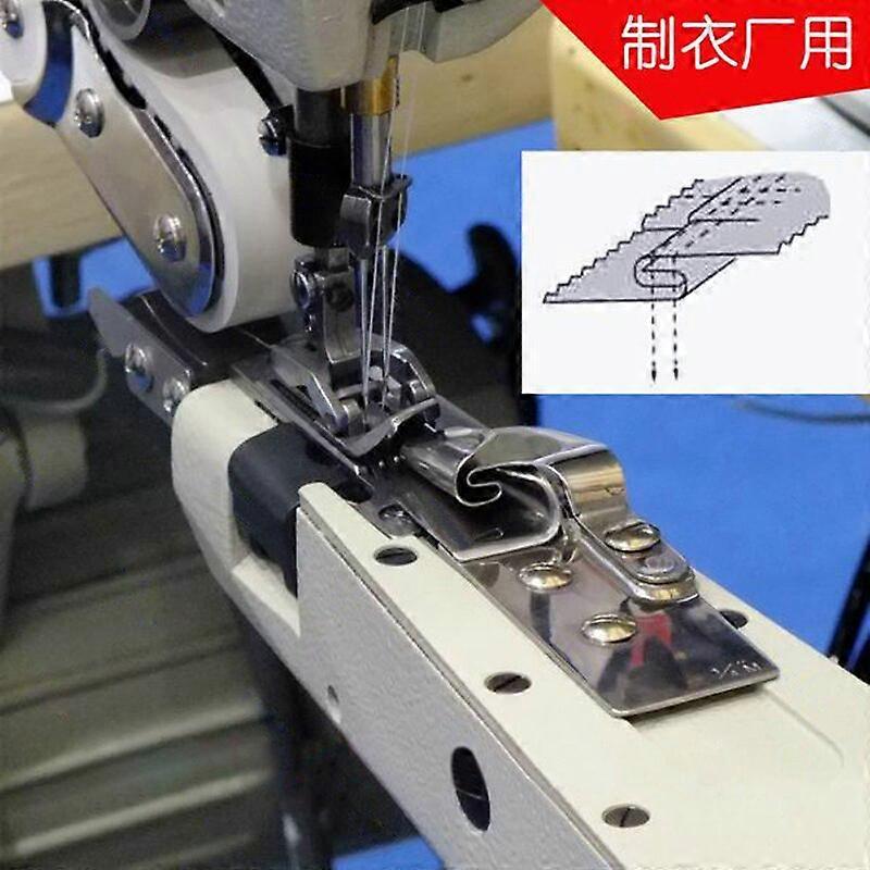 Industrial Double Needle Sewing Machine Patchwork Foot, Crimper, Crimping Foot, For Thin Cloth.