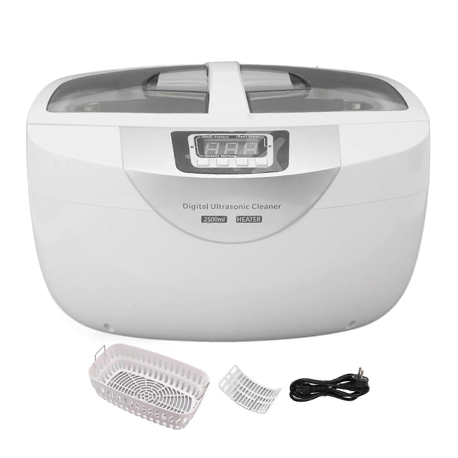 Jewelry Cleaner Efficient 2500ML Capacity Heating Function Jewelry Cleaner Machine With Digital Timing Display