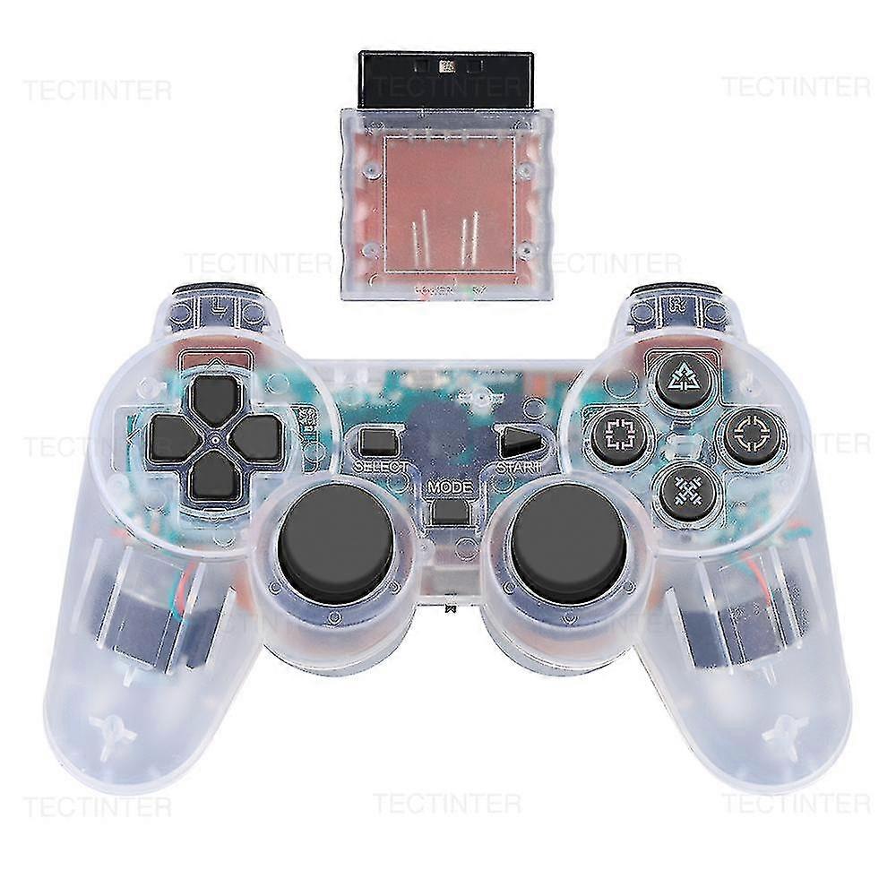 تحكم لاسلكي لسوني بلاي ستيشن 2 غمبد صدمة اهتزاز مزدوجة ل PS2 / PS1 جويباد جويستيك كونتروتي يو إس بي بي بي لعبة وحدة تحكم
