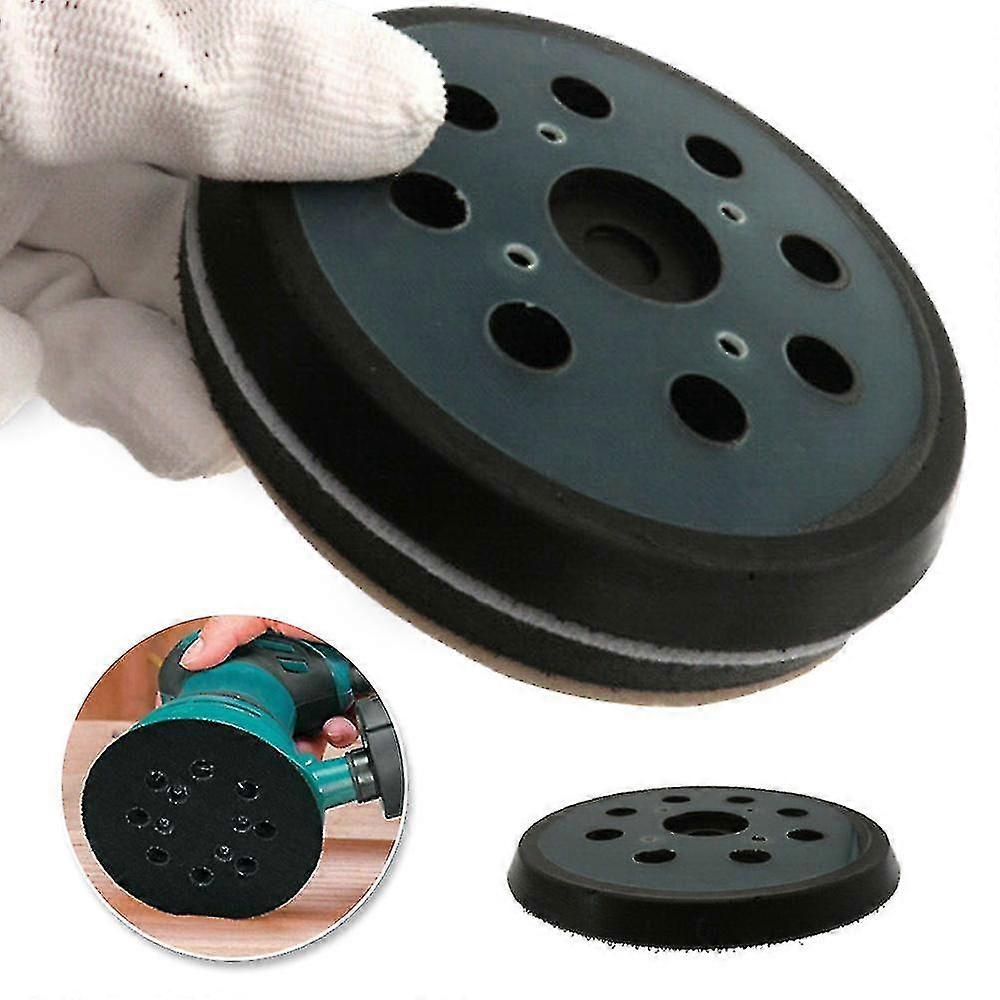 5" 125mm 8 Hole Sanding Circular Backing Disc Sander Hook Loop Pad