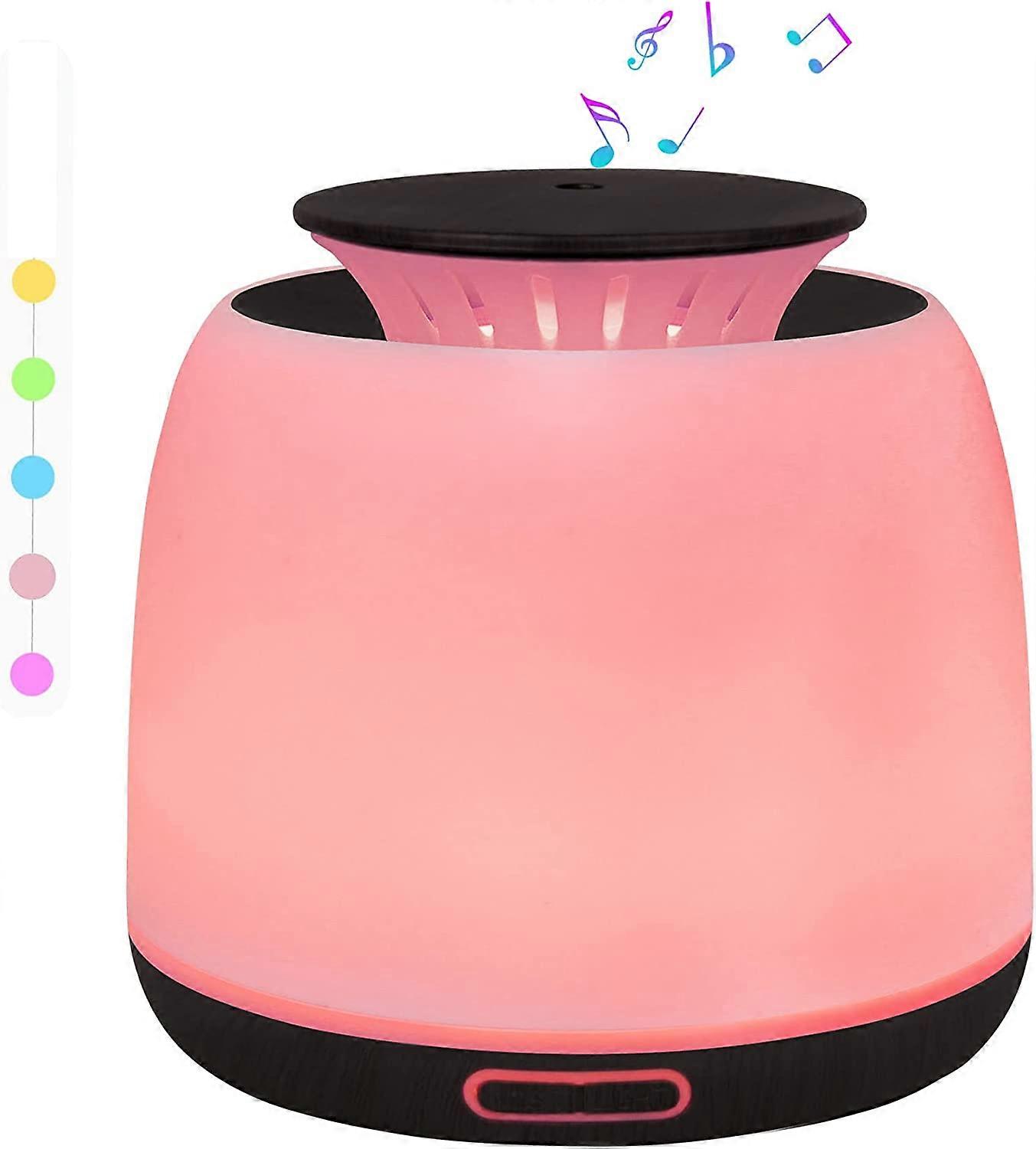 Diffusore di oli essenziali con luce notturna del diffusore per aromaterapia della macchina del suono, diffusori di aromi 300 ml, umidificatore ad ultrasuoni, timer per nebbia alta/bassa, Home Be