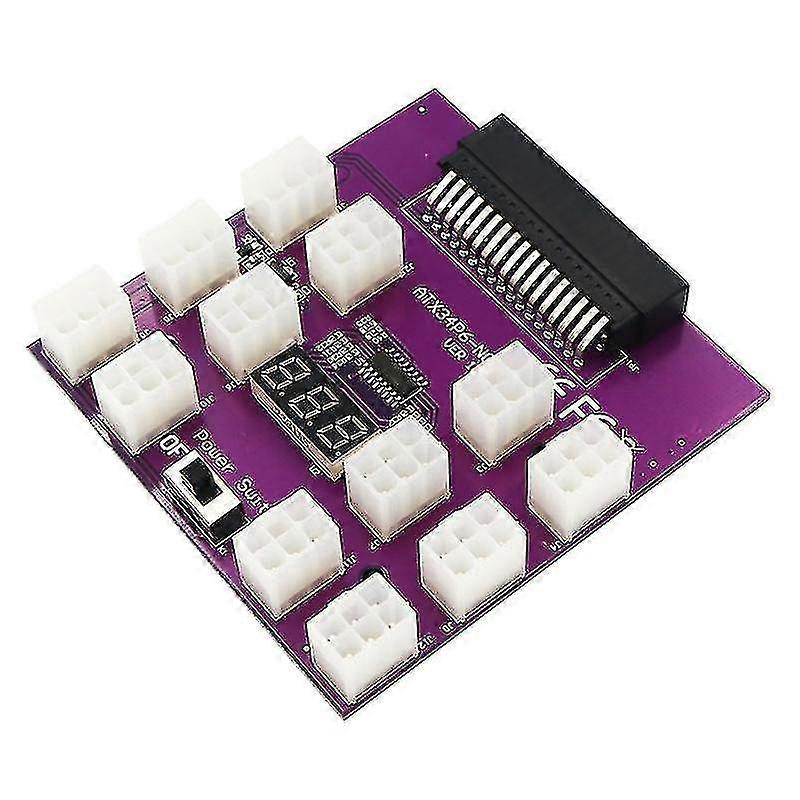 12v Output Power Power Supply Breakout Boards Adapter Purple Pcb Boards
