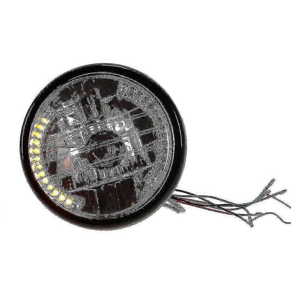 7" Motorcycle Headlight Round Led Turn Signal Indicators