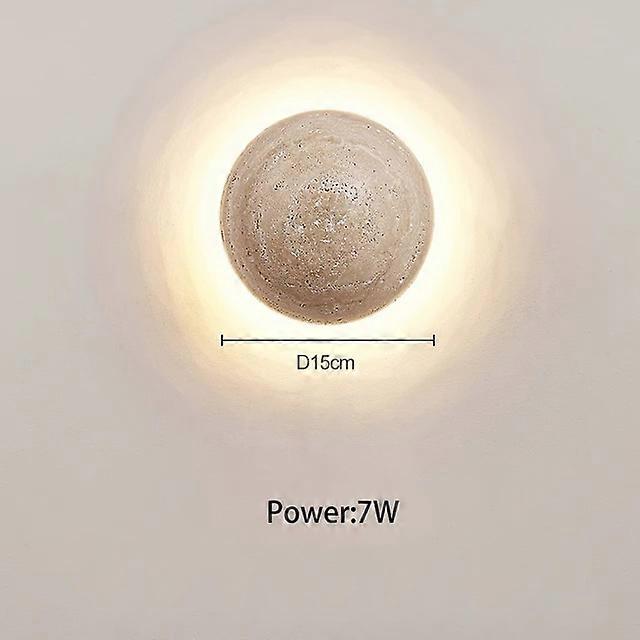 Led Duvar Lambası Sarı Mağara Taş Işık İskandinav Yatak Odası Başucu Atmosfer Aydınlatma Armatürü Ev Odası Dekor Işıkları 110V 220V Krem