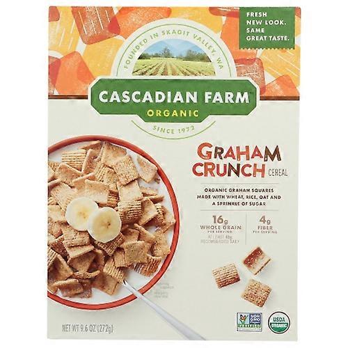 Cascadian Farm Graham Crunch Cereal ,9.6 Oz(Case Of 10)