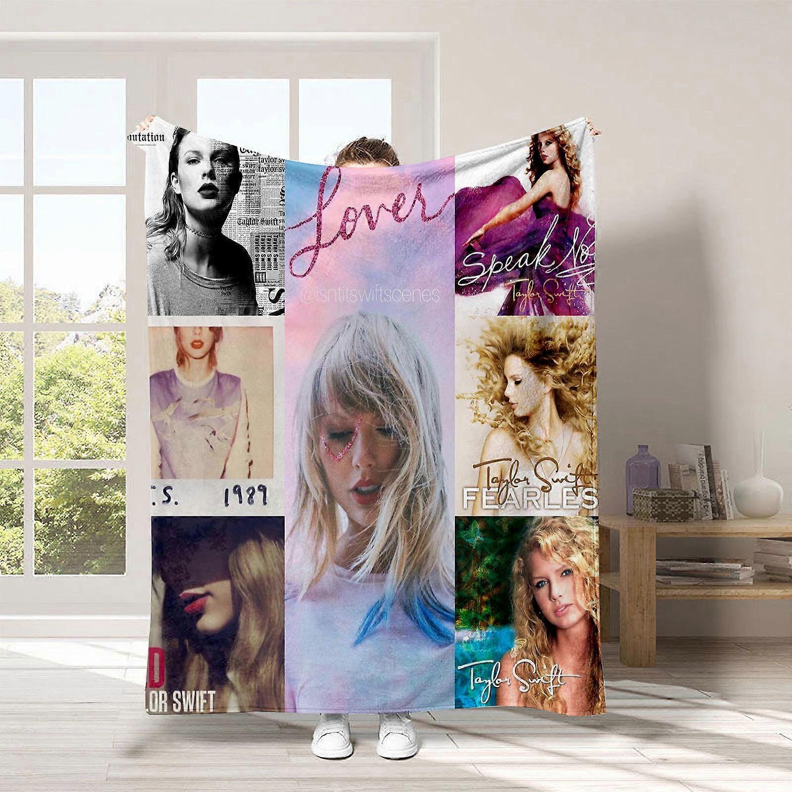 Novinka Taylor Swift TaylorSwift deka Taylor Swift obklopujúca hrubá flanelová deka na zdriemnutie MT07