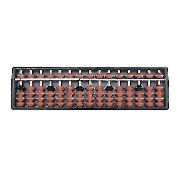 15 Digits Abacus Arithmetic Soroban Math Learning Aid Calculating Tool