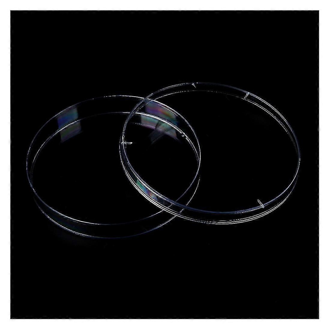 10pcs Sterile Plastic Dishes Plates Bacterial 90x15mm