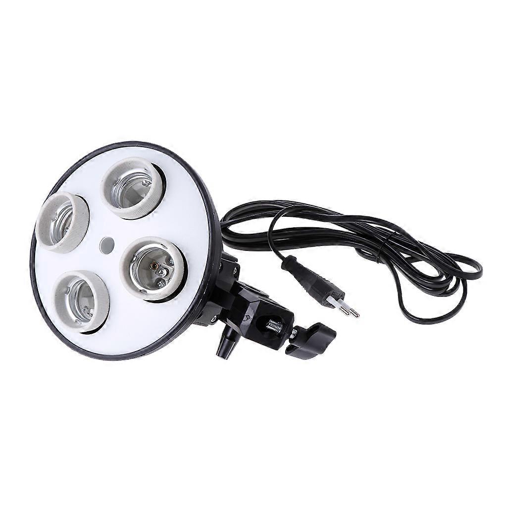 4 in 1 E27 Built-in Control Ceramic Bulb Holder Base Socket Adapter For Softbox