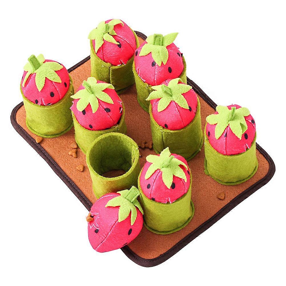 Toys Dogs Small Dog Puzzle Game Aggressive Chewer Toys Nosework Feeding Mat Dog Sniff Training