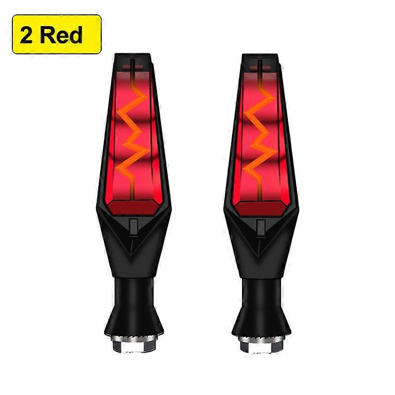 Motorcycle Turn Signal Light Double-sided Blinker Amber Turn Signals Built Flasher Relay Flashing Light LED Indicators Stop Lamp