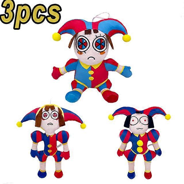 20style The Amazing Digital Circus Pomni Jax Plush Cartoon Plushie Toy Theater Rabbit Doll Stuffed Toys Children Christmas GiftsStuffed Animals
