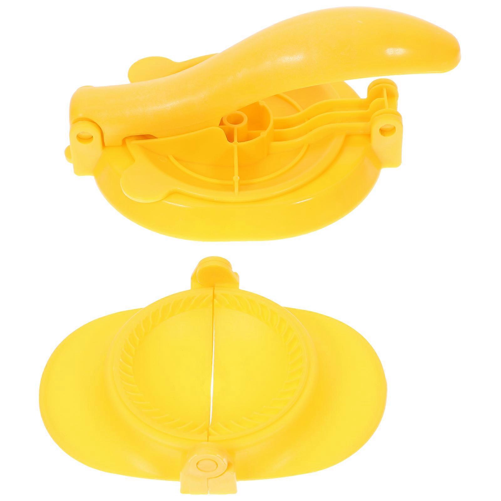 2 Pcs Plastic Dumpling Dough Presser Dumpling Dough Pressing Mold Dumpling Wrapper