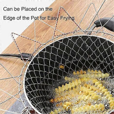 Poêle à Frire Avec Panier Et Couvercle - 3 L - Avec Filtre - Anti