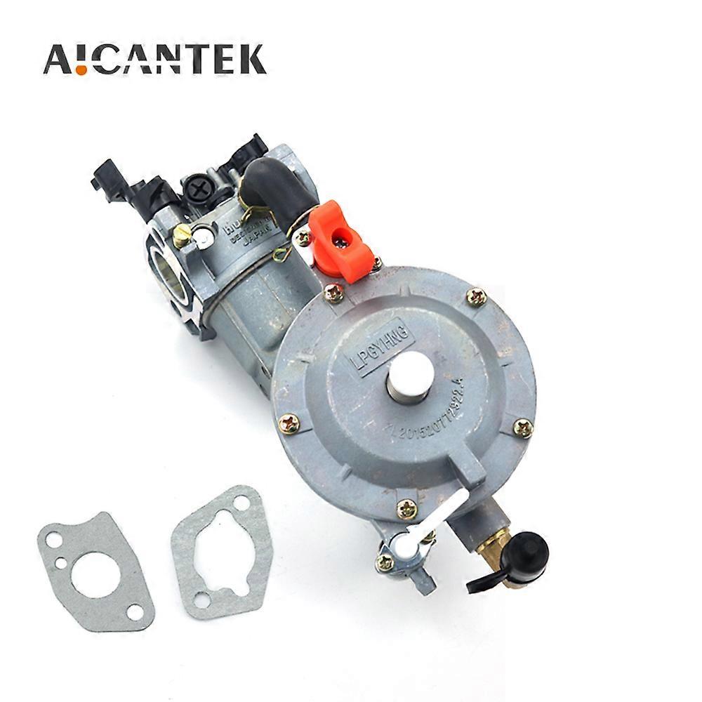 LPG 188F Carburetor Dual Fuel LPG NG Conversion Kit For GX390 GX420 188F 190F 5KW 6.5KW 7KW 8KW Gasoline Generator 13HP 15HP
